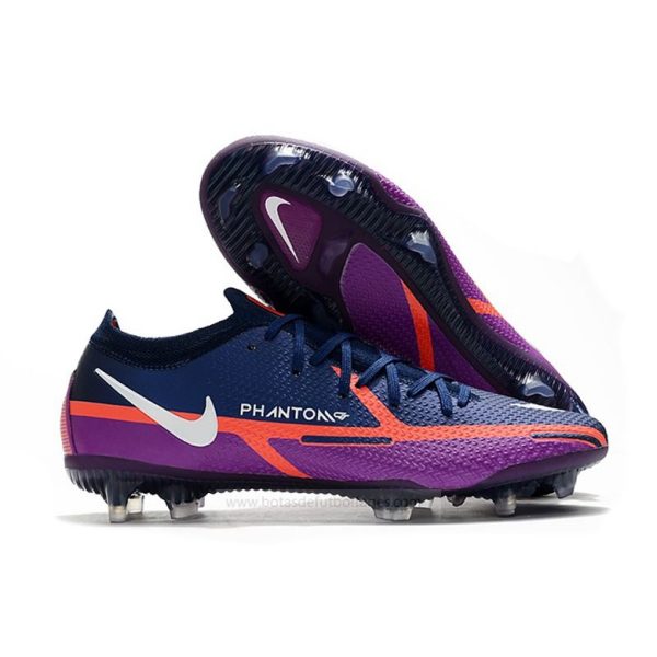 Nike Phantom GT Elite FG UV Navy Vit Lila